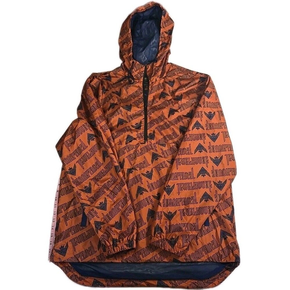 Jewel House Lil Boosie Windbreaker Jacket 2XL Orange All Over Print Zip Hoodie